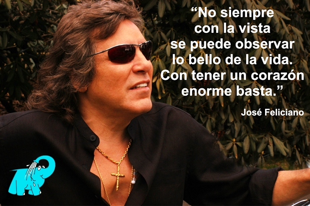Una Enseñanza de José Feliciano en la Frase del Día del Elefante Azul de Avilés